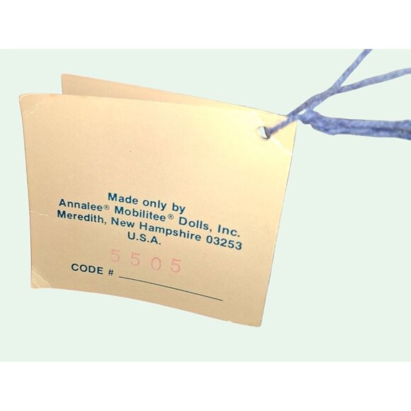 HUGE Vintage Annalee Christmas Santa & Mouse Plush Figurines 18" & 14" Handcraft - Picture 14 of 16